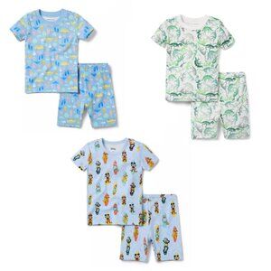 NWT Sealed Janie and Jack Spring Pajamas Bundle Disney 18-24 Months
